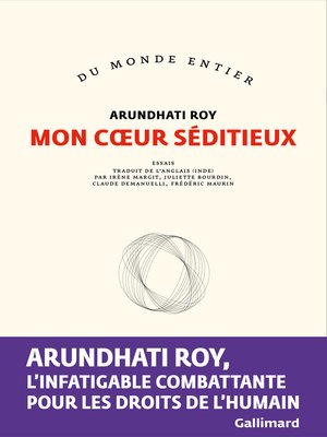 cover image of Mon cœur séditieux